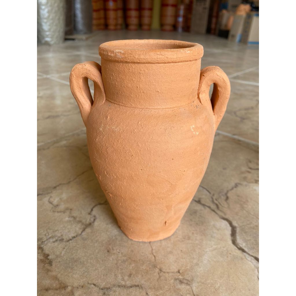Quartinha de Barro N°1 15cm, Com ou Sem Asa, Fundamento Umbanda Candomblé