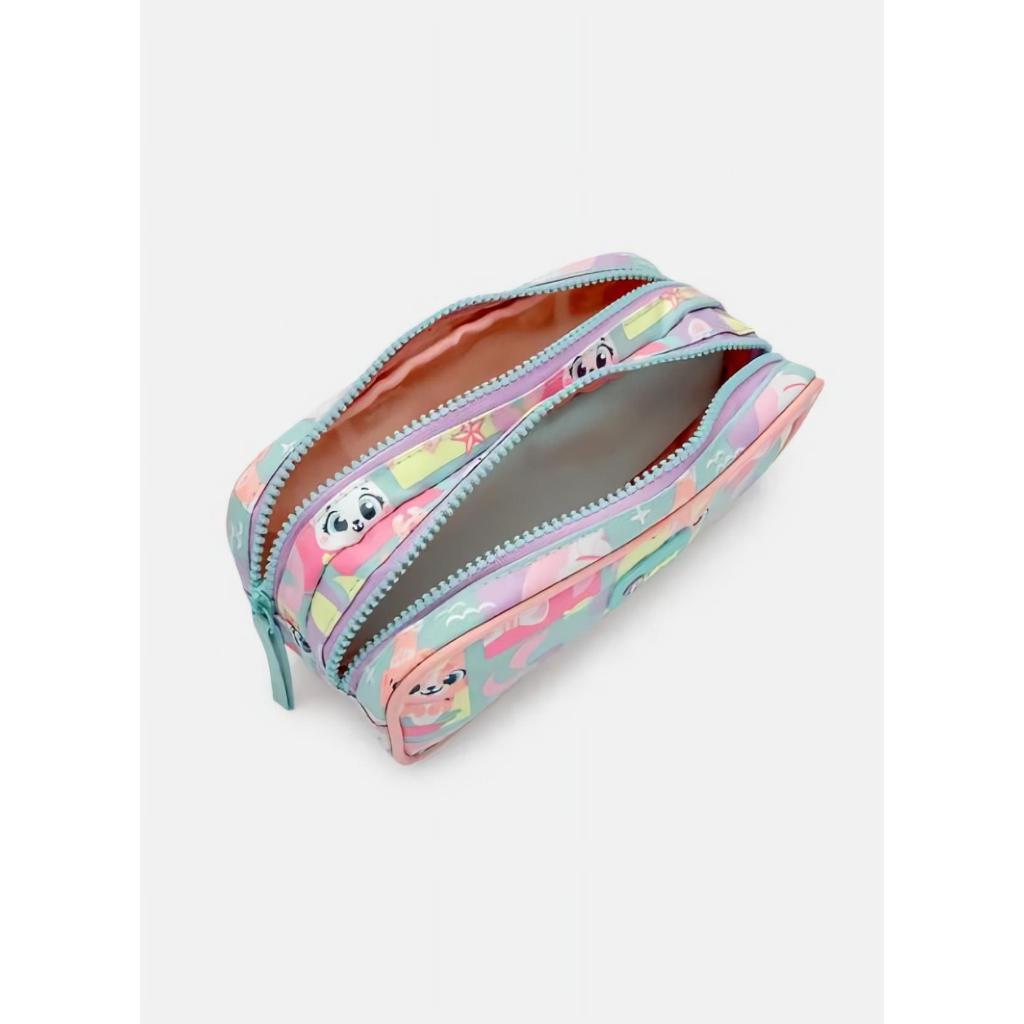 Estojo Puket pequeno duplo Pet Sereia em Oferta na Shopee