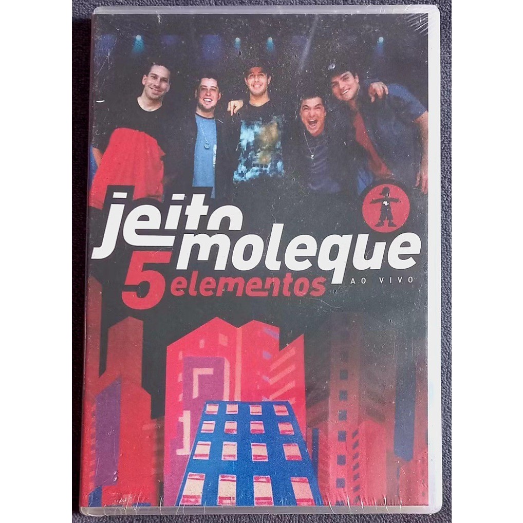DVD • Jeito Moleque - Ao Vivo (5 Elementos)- LACRADO