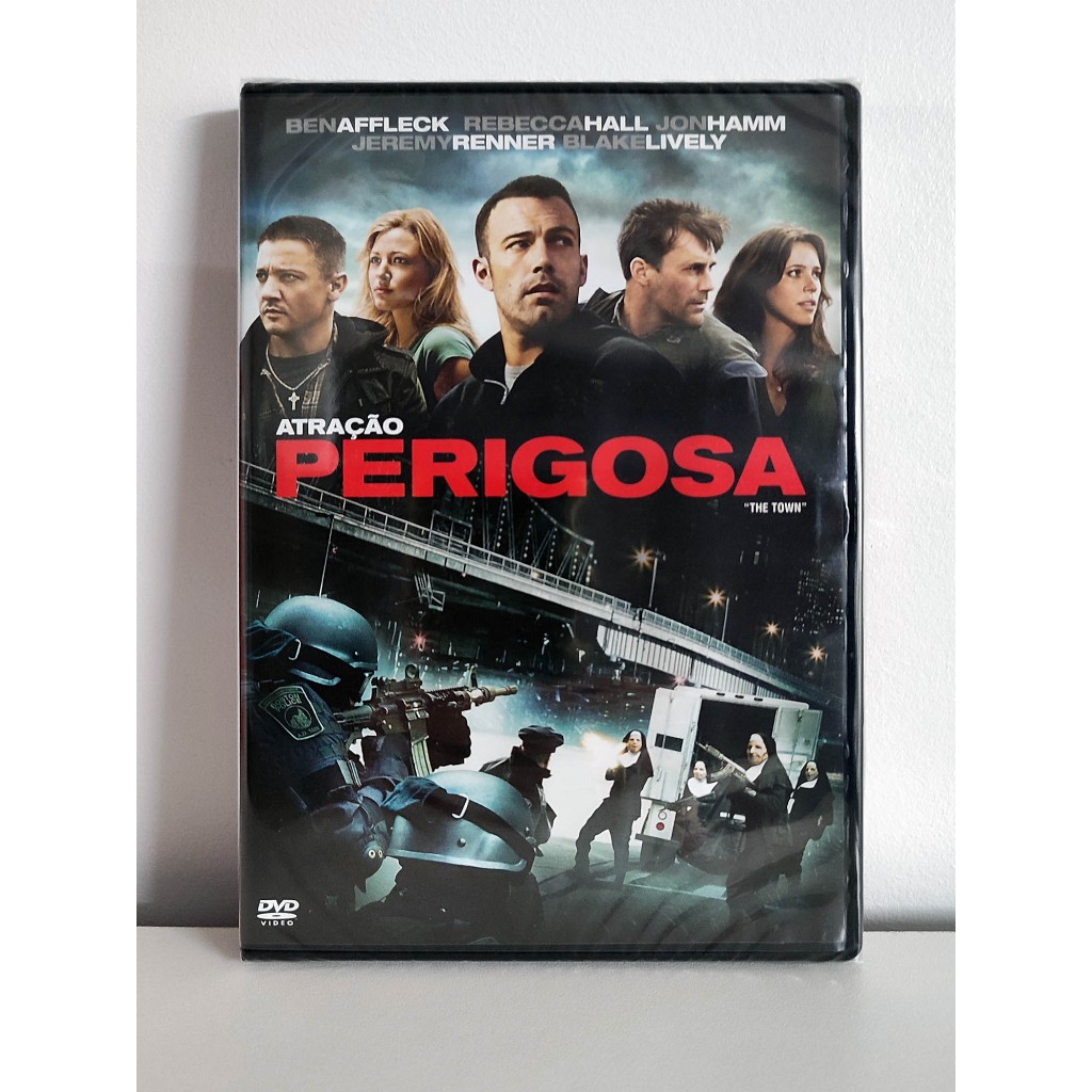 DVD Atração Perigosa - Ben Affleck - Rebecca Hall - Blake Lively - Jon Hamm - Jeremy Renner