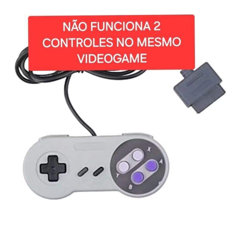 Controle Super Nintendo Super Snes Joystick