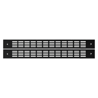 Kit 2 Grade Grelha de Ventilação Preta Para Forno ou Micro-ondas de Embutir Vários Tamanhos em Oferta na Shopee