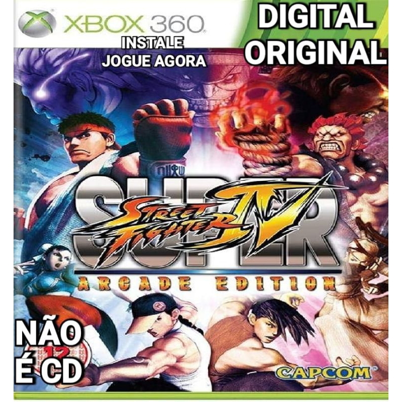 Super Street Fighter 4 Xbox 360 Original Bloqueado
