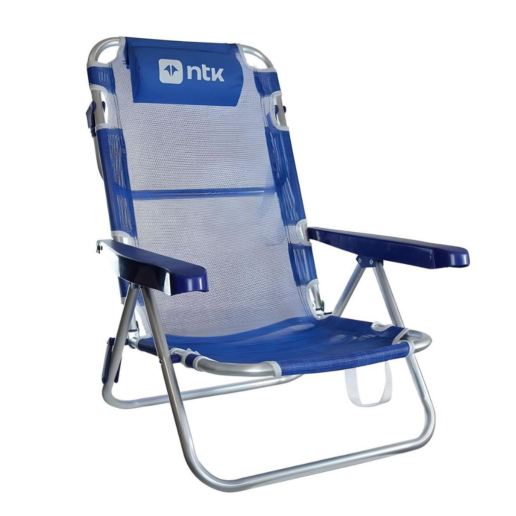 Cadeira de Praia Verão Com Encosto de Cabeça - NTK