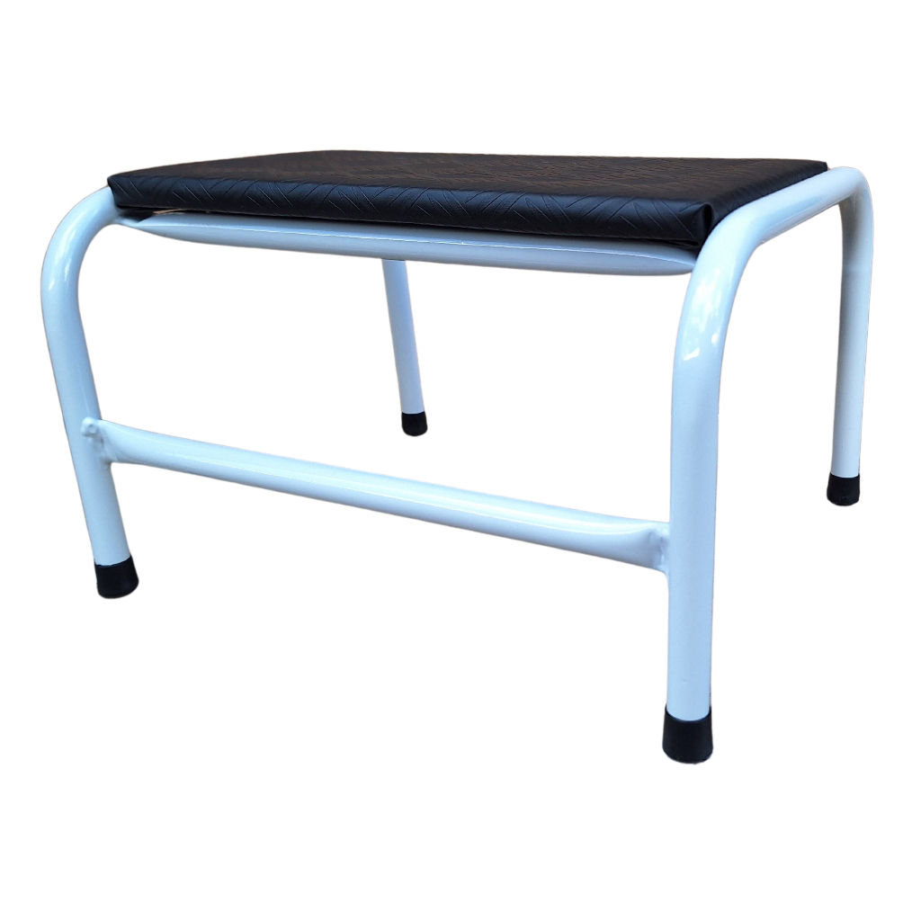 Escada Escadinha Para Maca 1 Degrau Metálica Esmaltada