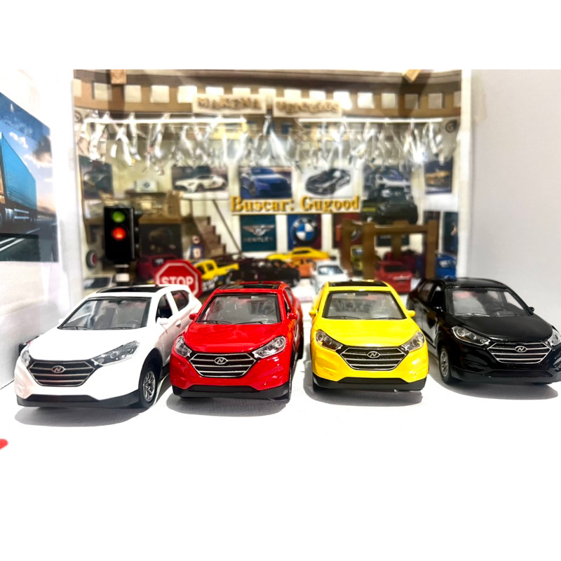 Miniatura Carrinho de Ferro Hyundai Tucson 12cm