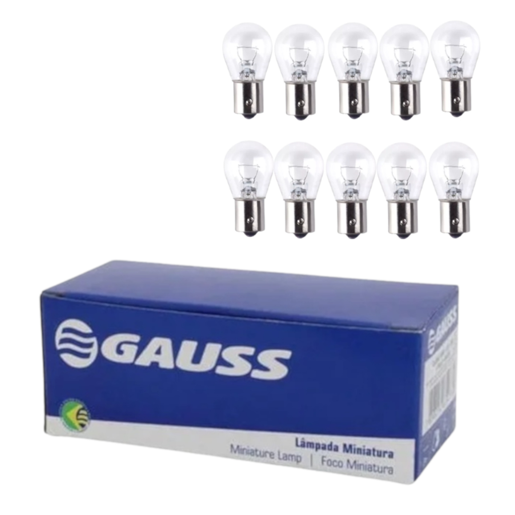 Kit 10 Lâmpadas 1141 1 Polo 24v Gauss - Gl1141b em Oferta na Shopee