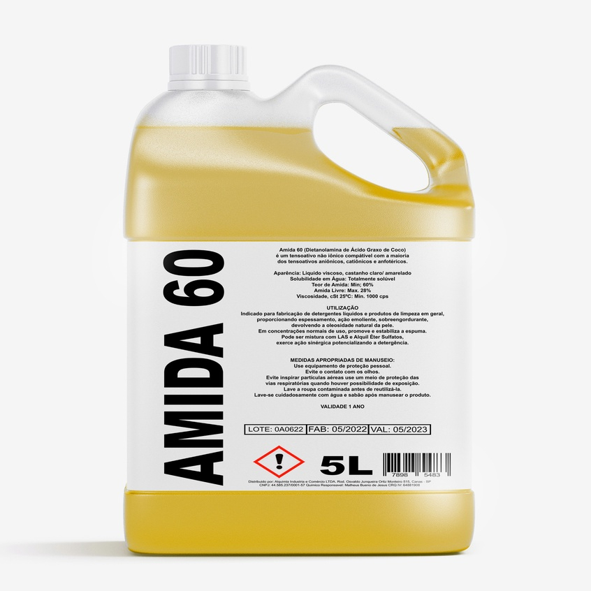 Amida 60 Fabricação De Detergente E Produtos De Limpeza Melhor Do Brasil