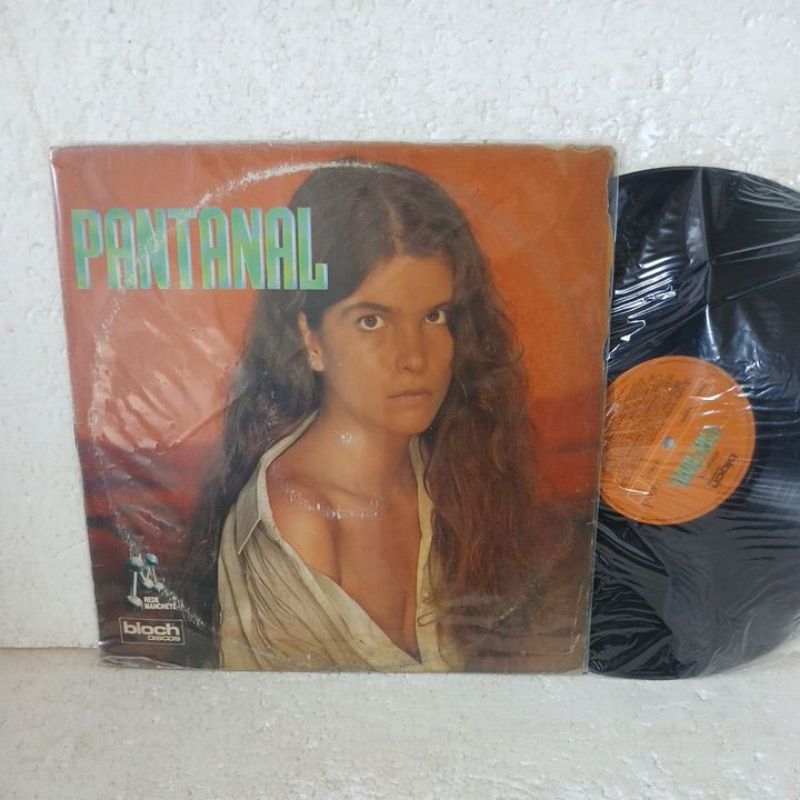lp pantanal  - trilha sonora original da novela da TV manchete  - disco de vinil