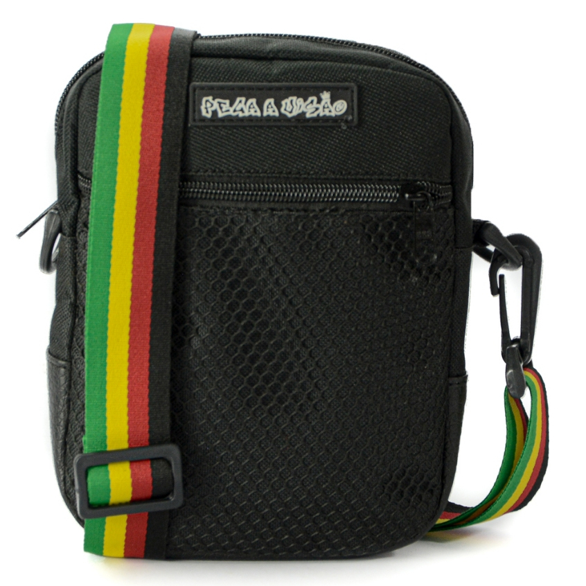 Shoulder Bag Transversal Mini Bag Basica Com Alca Regulagem Grande Borracha PV