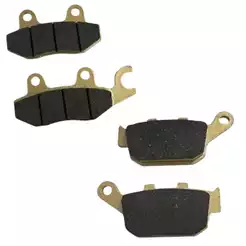 Kit De Pastilha Freio Dianteira E Traseira Cb 300r Sem Abs