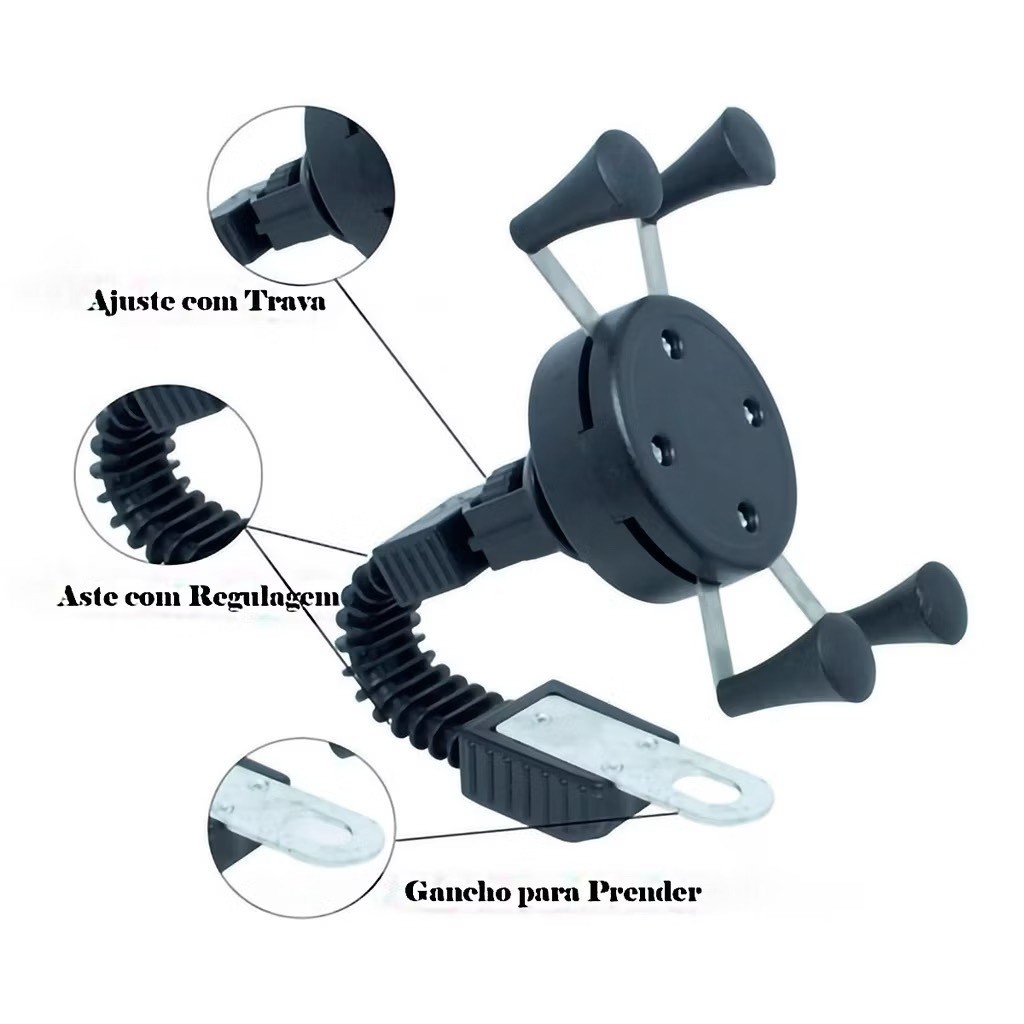 Suporte Bicicleta Motocicleta Guidão Ecooda em Oferta na Shopee