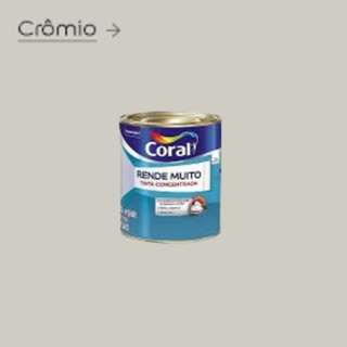 Tinta Coral Rende Muito Cromio Paredes e Tetos  800ML em Oferta na Shopee