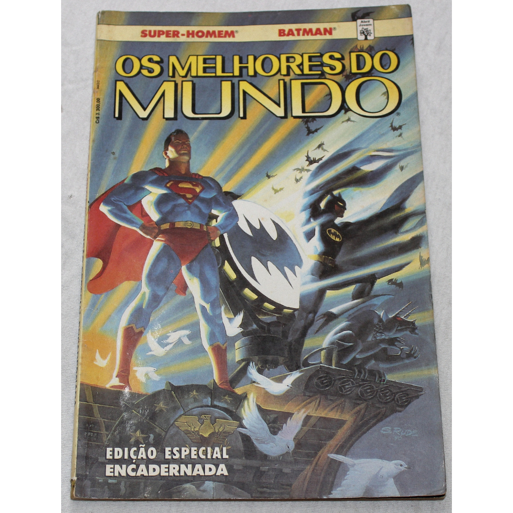 Revista Os Melhores Do Mundo - Batman E Super-homem
