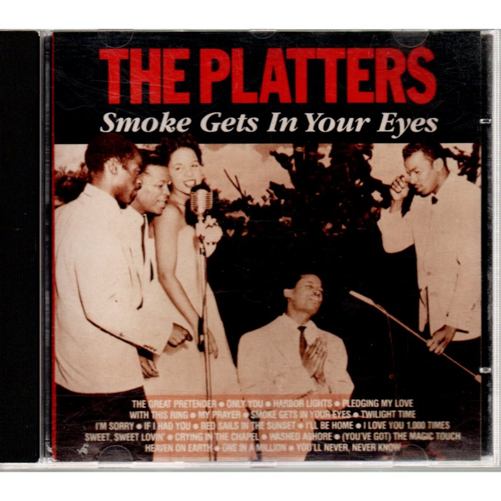 CD THE PLATTERS - BEST OF SMOKE GET IN YOUR EYES ( NACIONAL )