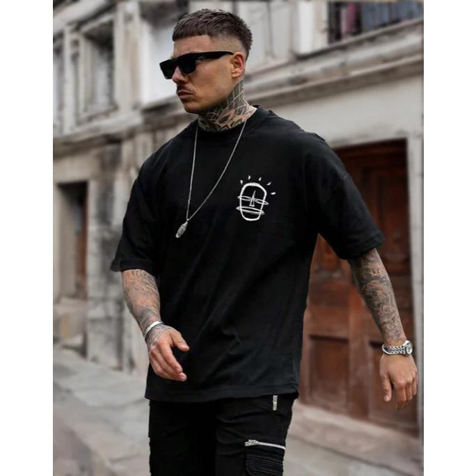 Camiseta outfit Oversized streetwear  Estilo rap, streetwear, e atitude. Vista o legado do TRAPBR