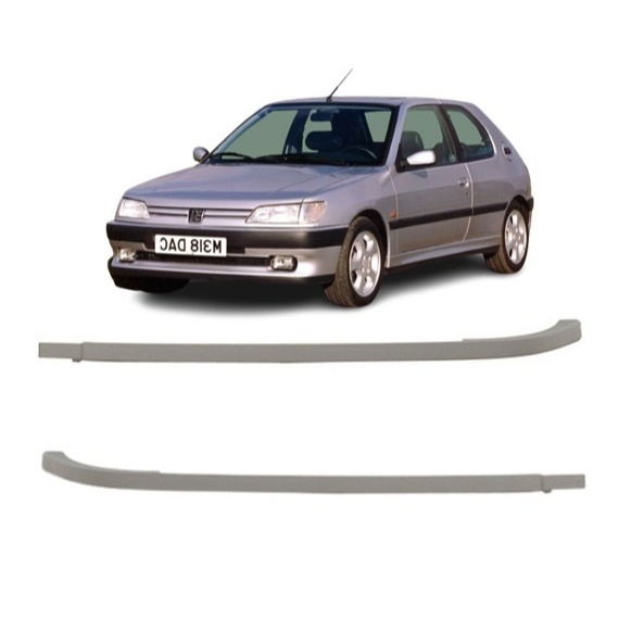 Aro Moldura Friso Farol Peugeot 306 1993 / 1996 Primer Par