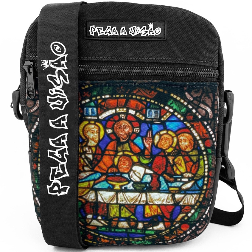 Shoulder bag transversal mini bolsa Pega a Visao Santa Ceia