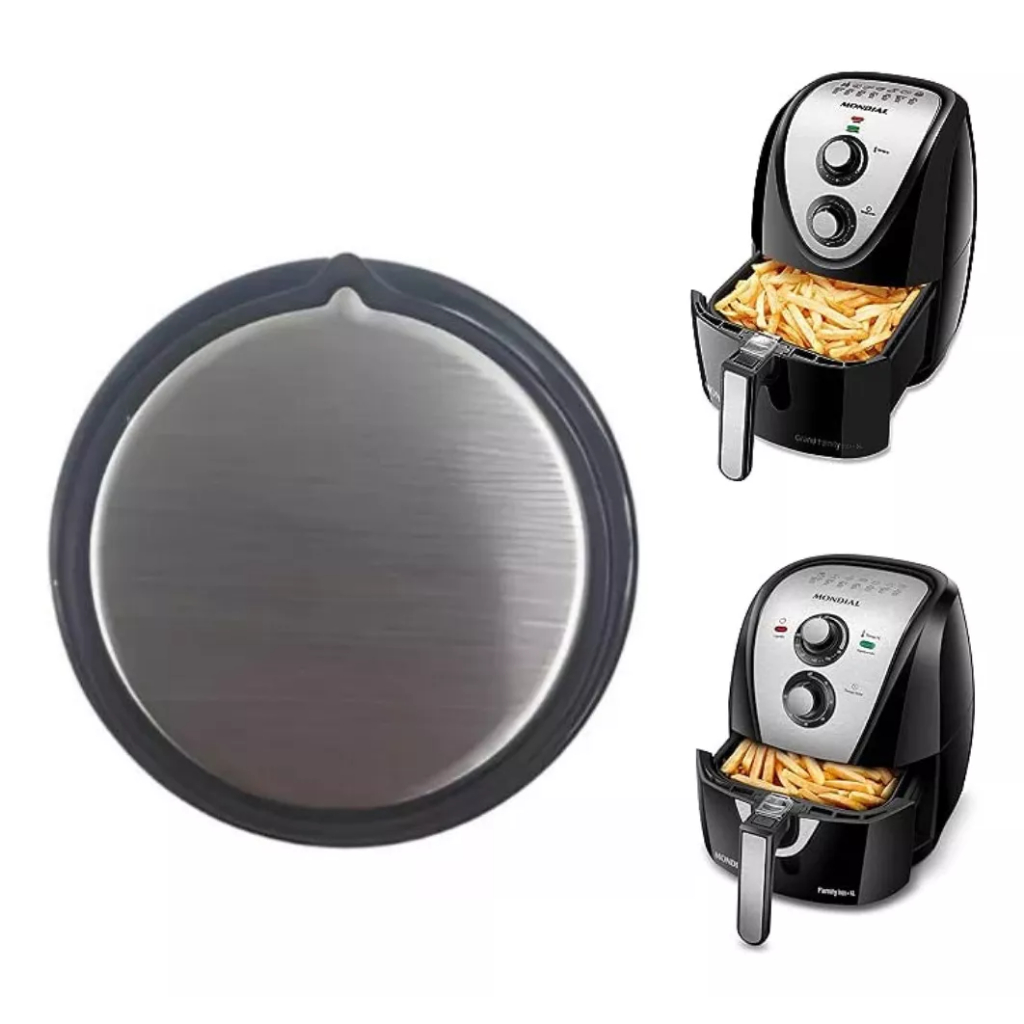 Botão P/ Airfryer Mondial Afn40 Afn50 Afn51 Preto - Original