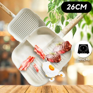 Frigideira Antiaderente de Revestimento Cerâmico 26Cm Premium A805/806 em Oferta na Shopee