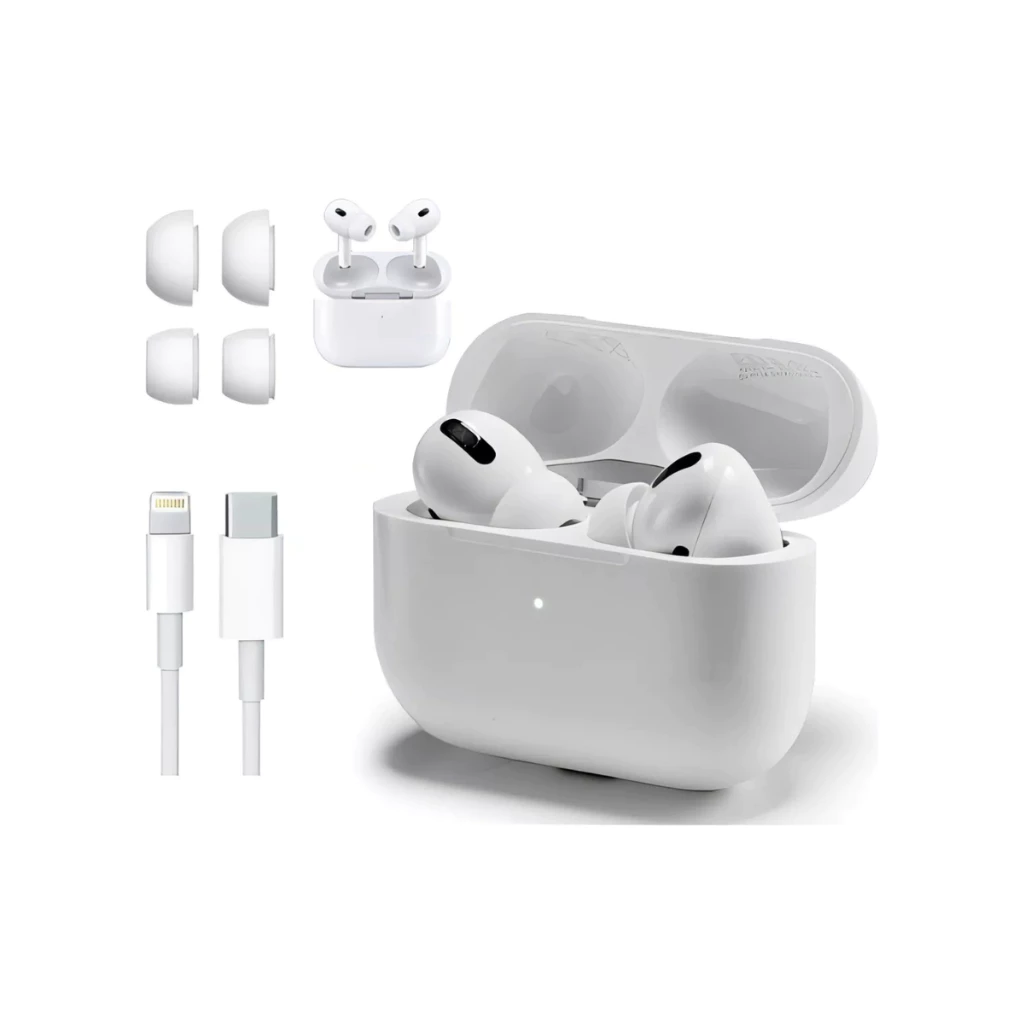 Fone Bluetooth Para AirPods Pro Linha Premium com Carregamento por Indução GPS Super Bass 3 Geração