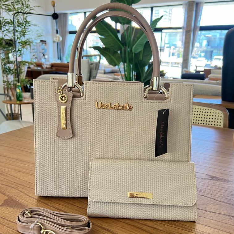 Bolsa Feminina de Couro Durável Resistente Moderna Look Elegante Atemporal Uselabelle Original em Oferta na Shopee