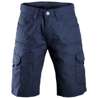 Bermuda Cargo Masculina Ripstop 8 Bolsos Reforçada Use Tático Azul Marinho