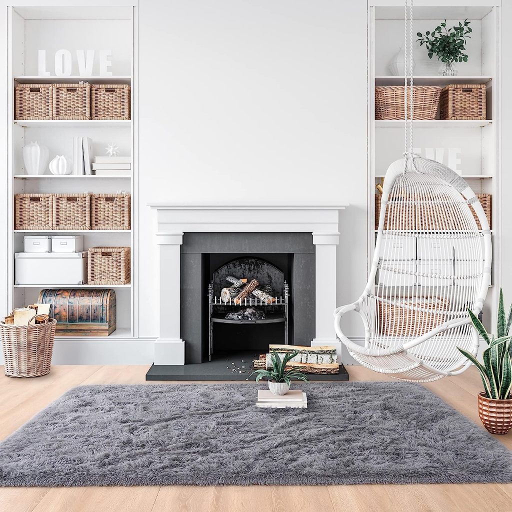 Tapete Felpudo 40mm Para Sala E Quarto 2,00 x 1,40 Várias Cores