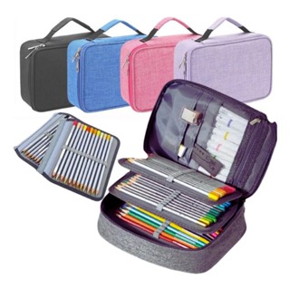 Estojo Escolar Organizador Box Com Divisória Alça Grande em Oferta na Shopee