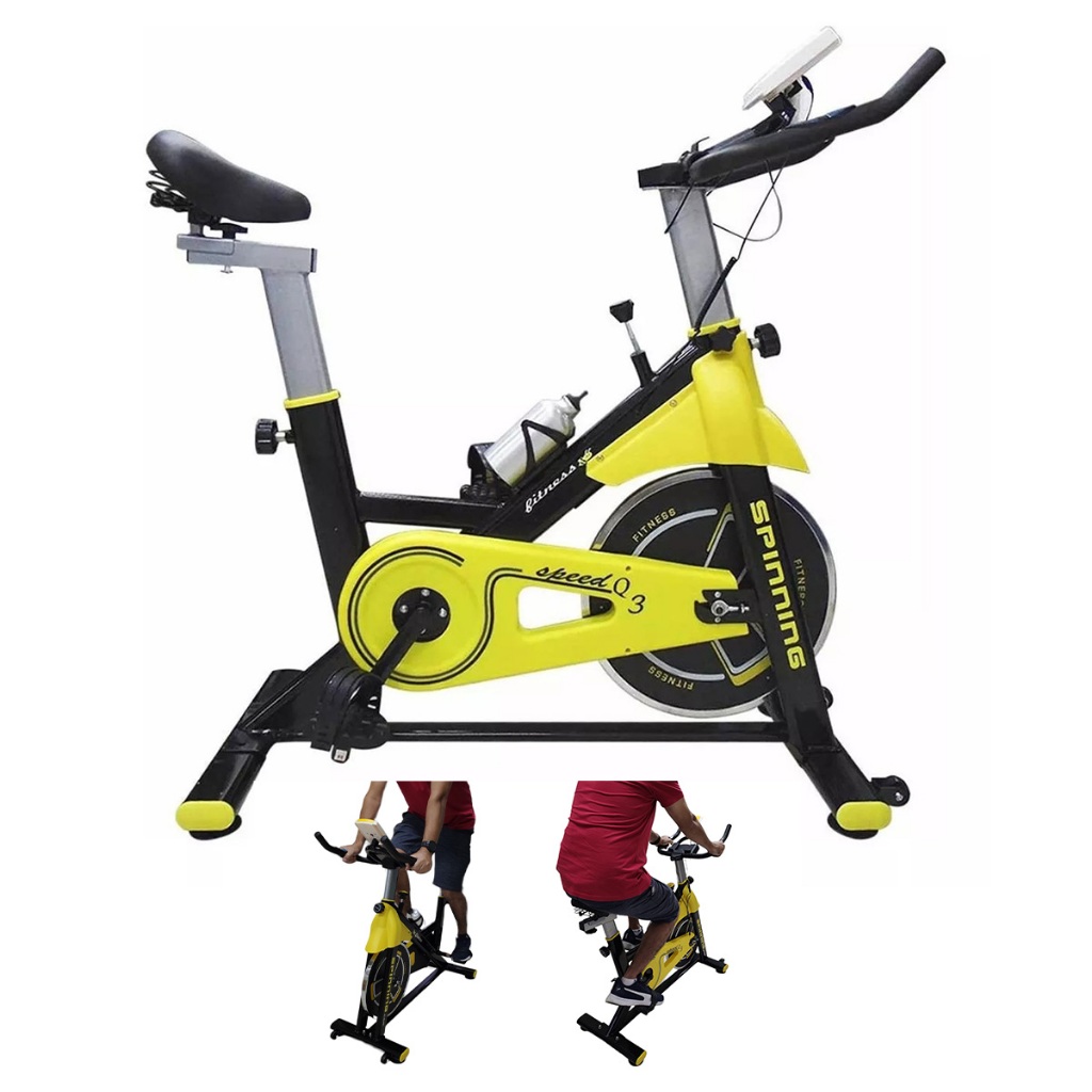 Bike Bicicleta Ergometrica Spinning Musculaçao Academia Cardio Fitness Exercicio Cross Treino Pernas