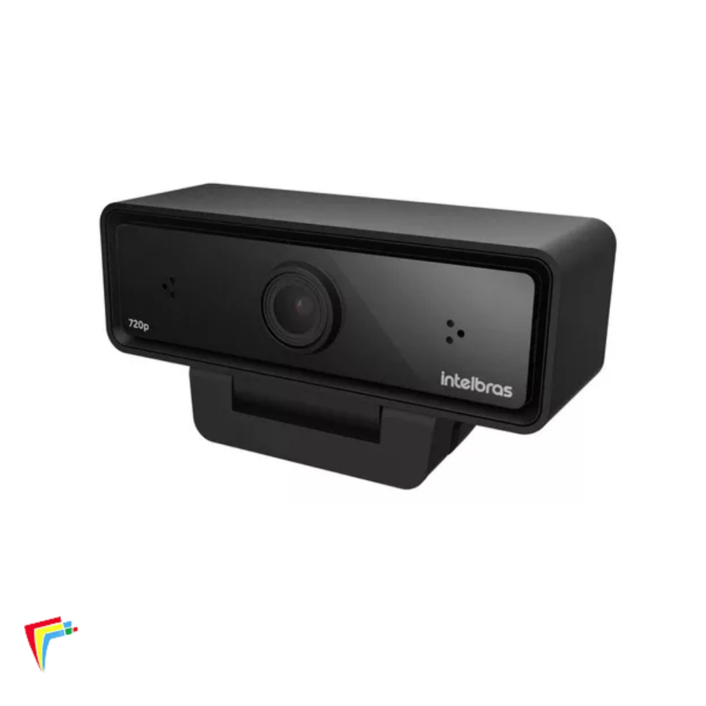 Webcam Usb Intelbras Cam-720p Cor Preto