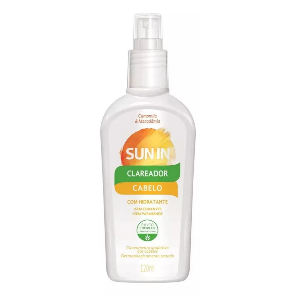 Clareador Hidratante Capilar Cabelos Sun In Phytoervas 120ml em Oferta na Shopee
