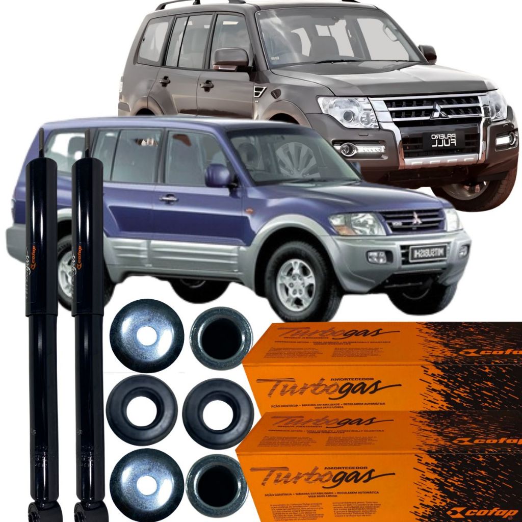 Par Amortecedor Traseiro Pajero Full 2001 Á 2020