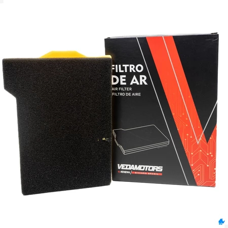 Filtro de Ar Yamaha YS Fazer 250 XTZ Lander 250 2007 a 2015 XTZ Tenere 250 2011 a 2015