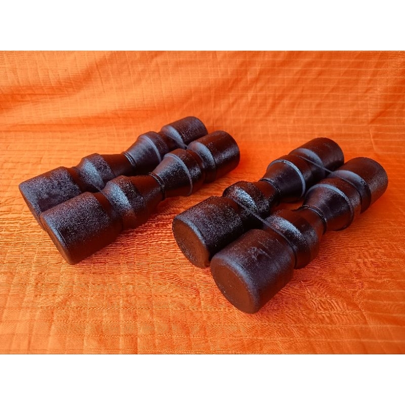 Percussão Som Efeito Ganza Preto Duplo Agudo (UN) Som Percussão Musica Ritmo Samba Musica