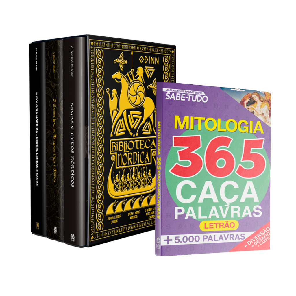 Combo Mitologia - Explore o Universo dos Deuses e Lendas em Oferta na Shopee