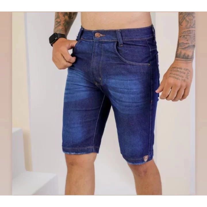 Kit 3 Bermudas Jeans Premium Com Lycra / Kit Shorts Jeans / bermudas de qualidade