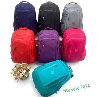 Mochila Feminina Grande Nylon Escola Passeio Trabalho em Oferta na Shopee