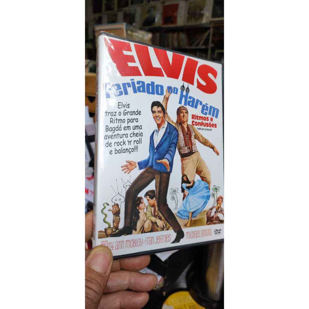 Dvd Feriado No Harém: Ritmos E Confusões - Elvis Presley - Legendado