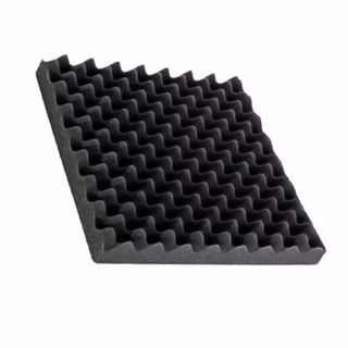 Espuma Acústica C. O. 40 Placas - 50x 50x 3,5cm -antichama em Oferta na Shopee