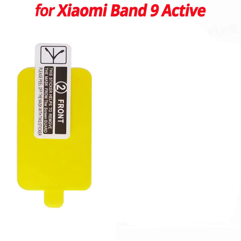 Película TPU Gel para Xiaomi Mi Band 9 Active, Mi Smart Band 9 active (Exclusivo) c/ 2 un