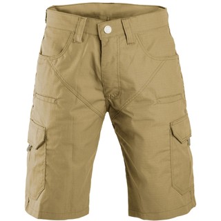 Bermuda Masculina Cargo Reforçada Ripstop 8 Bolsos Use Tático Coyote