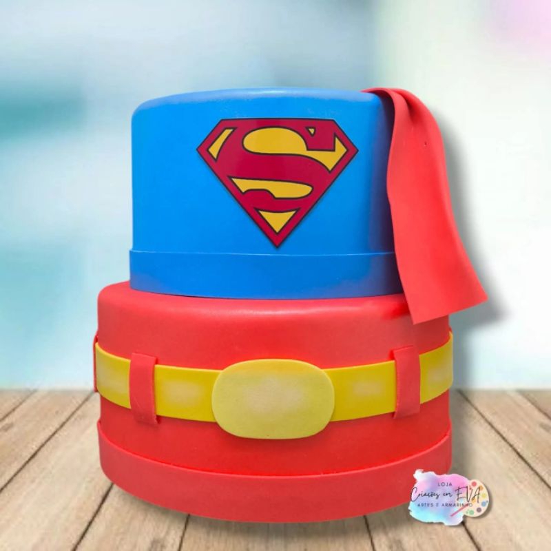 Bolo Fake Superman: Onde Comprar | BuscaProdutos