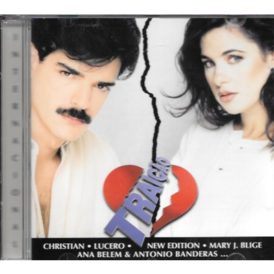 CD: Traição (trilha sonora da novela mexicana) c/ Lucero; Ana Belén, Antonio Banderas; N Sync