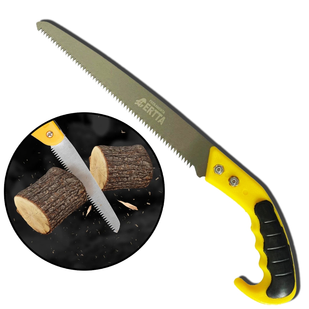 Serrote Profissional 40cm Aço Top para Poda de Galhos