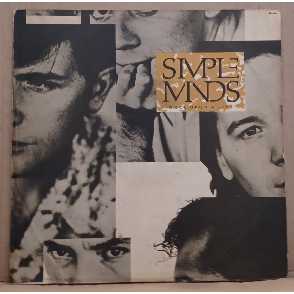 LP Disco De Vinil Simple Minds - Once Upon A Time - LP VG+ Capa G C/ Fita Ler Descrição