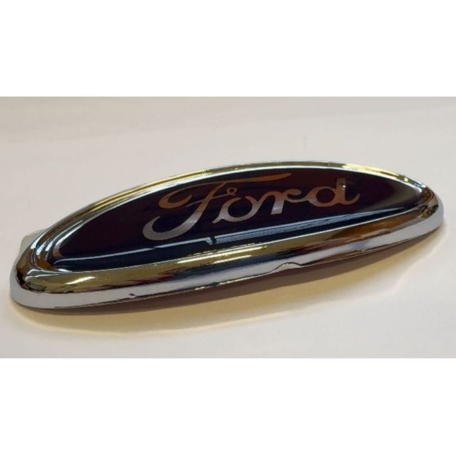 Emblema logo Ford Curvo Porta Malas - Fiesta 97 a 03  – 91x37x8mm em Oferta na Shopee