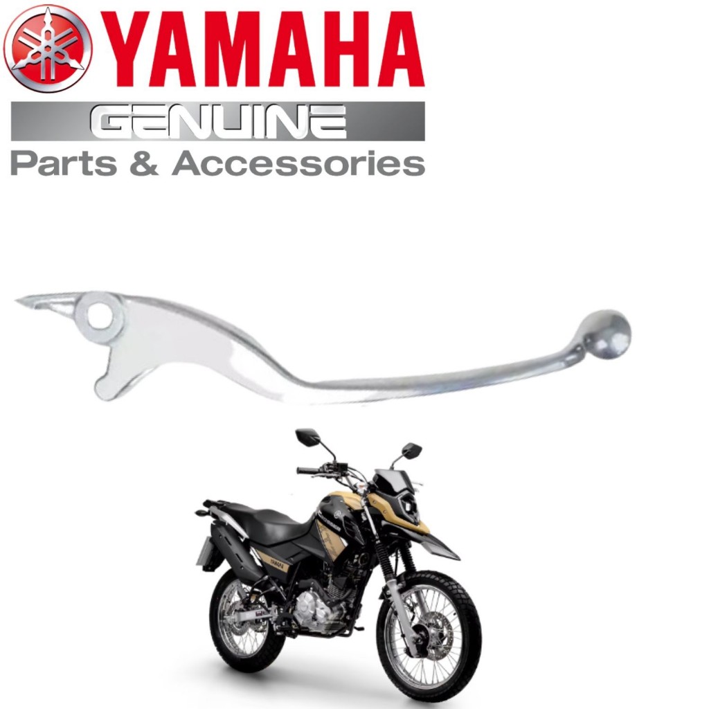 MANETE ALAVANCA DIREITA FREIO ORIGINAL YAMAHA XTZ CROSSER 150 2019 2020 2021 2022 2023 2024 — imagem 2 de 2