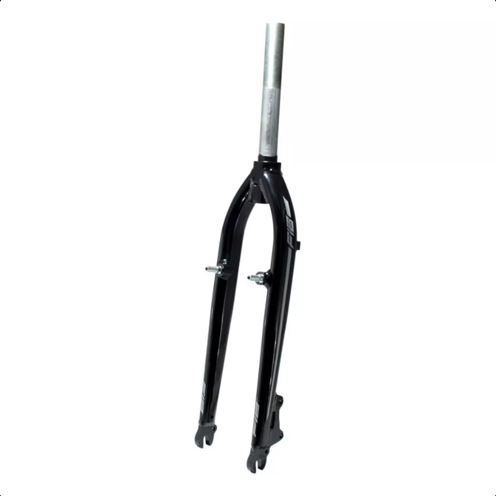 Garfo Rígido Bike De Alumínio Fib Aro 20 Preto Over Aheadset Mtb