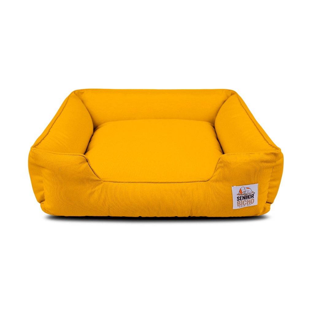 Cama de Cachorro Impermeável Caminha Pet com Zíper Pandora 53x53 Solar